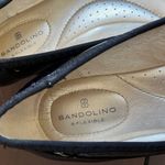 Bandolino Women's Tad Wedge Pumps, Black Gold Buckle, B-Flexible Size 6.5 Photo 4