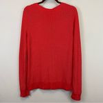 Ralph Lauren Lauren ‎ Lace Up Pullover Knit Long Sleeve Sweater Size Large Photo 7