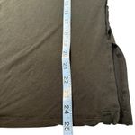 We The Free Black Med Deep V Neck Long Sleeve Split Side High Low Top Shirt Photo 8