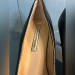 Diane Von Furstenberg  Black Leather Heels | Size 9 Photo 3