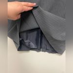 Tahari  Grey Pinstripe Suit Set with Skirt Photo 7