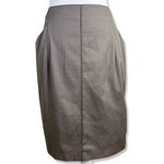TSE  Khaki Cotton and Silk Mini Skirt Photo 1