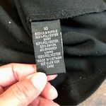 ALYX Dress Women’s Floral on Top Pencil Skirt on Bottom with Waist Belt Size 10 Black Photo 12