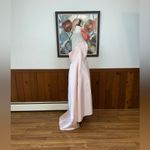 Alfred Sung Stunning New Satin Twill High Low Gown! Photo 3