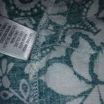 Croft & Barrow XL Turquoise Green White Design Jacket Plus Photo 1