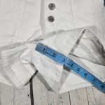 We Wore What Twill Denim Seamed Short in Classic White 26 NWT Photo 8