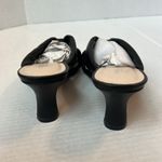 London Fog  Women’s Louelle, Black Heeled Sandals, Size‎ 8M + Photo 3