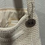 The Sak  Crochet Mini Purse Crossbody Off White Photo 3
