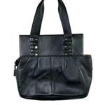 Bodhi‎ Black Pebbled Leather Tote Bag Photo 2