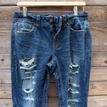Miss Me  Boyfriend Ankle Blue Jeans Size 27 Photo 1