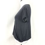 We The Free  Free People Minimalist Wrap‎ Top Size XS Gray Deep V Neck Capsule Photo 7