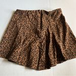 The Limited cheetah animal print circle skirt brown and black xs Photo 4