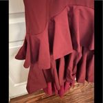 Jarlo London JARLO Medium Mina Layered Ruffle Sleeveless V-Neck Evening Gown Photo 3