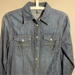 Ralph Lauren LRL Lauren  Denim Western Button Down shirt NWT Photo 6