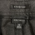 Nine West Gray Wide-Leg Career Pants Women's size 10 Photo 1