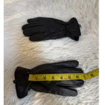 Black Leather Gloves for Men Photo 6