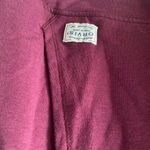 Orvis  Color‎ Block Pullover Long White/Gray Stripped Sleeves & Hoodie Size L Photo 6