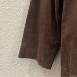 BRADLEY BAYOU Brown Suede Leather Horn Photo 11