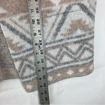 Frye women's medium Aztec Cream White Cozy Cardigan Sweater western soft Photo 7