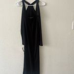 ASTR  The Label Cutout Cinched Midi Black Dress NWT Revolve XS‎ Photo 5