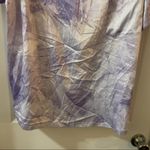 Stars Above NWT  Purple Dye Print Satin Pajama Top XXL Photo 6