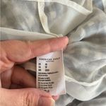 American Eagle  black gingham mini skirt size XS 91% cotton 9% linen Photo 2