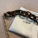 J.Crew  chain link tortoise necklace with pouch Photo 5
