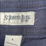 st. john's bay Blue Flat Front Shorts Photo 1