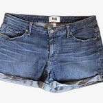 Paige  Jimmy Jimmy Denim Jean Shorts Women's 29 Rolled Cuff Cutoffs Medium Wash Photo 1
