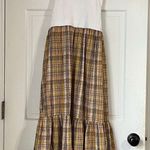 Tanya Taylor New  Dress  Women's Camilla Plaid Cut Out Sleeveless Midi Medium NWT Photo 2