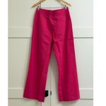 FIGS High Waisted Isabel Wide Leg Scrub Pants in Shocking Pink, Size Large Photo 1