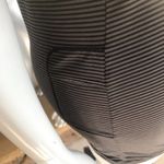 Merrell  Deveau Gray Black Ruched Long Racerback Tank Top Women’s Size XS Photo 4