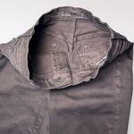 J Brand  Alana High Rise Skinny Jeans Black Raw Hem Ankle Size 27 Photo 4