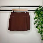 Girlfriend Collective Sport Skort in Earth Brown size XL Extra Large Photo 3