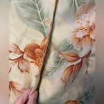 Tommy Bahama Vintage  Silk Yellow Hawaiian Shirt size small‎ Photo 4