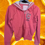 PINK - Victoria's Secret Pink Gamecocks USC‎ Red Hooded Sweatshirt Size Medium Photo 0