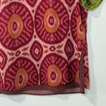 Scotch & Soda Maison  Layered Blouse Top Womens Pink Short Sleeve Printed Size 2 Photo 1