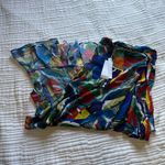 Bleu Rod Beattie The Mix Printed Chiffon Long Ruffle Pareo Wrap Skirt Swim Cover-Up Photo 1