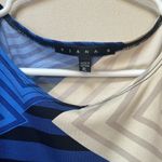 NWT Geometric Mod Petite Dress Blue — Size PL (Tiana B) Photo 5