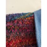 90s Boucle Patchwork Shacket size 16W Blue Size L Photo 8