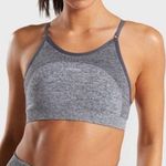 Gymshark Grey Flex Collection Strappy Sports Bra Photo 0