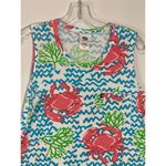 Simply Southern Women's Crab Tank Dress Beach Swimsuit Cover Up Multicolor M/L Photo 5