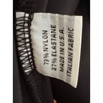 Bryn Walker Brynn Walker Women's Black Long Sleeve double Zip Front Duster with Pockets Photo 7