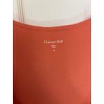 Garnet Hill  Juliet Coral Surplice Knit Midi Dress Size Medium Stretch Wedding Photo 6