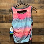 Adidas Colorful Striped Tankini Top Photo 3