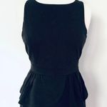 Tibi New York Black Sleeveless Peplum Dress Photo 7