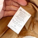 BLANK NYC Suede Leather Moto Zip Up Sleeveless Vest Camel Brown Small Photo 4