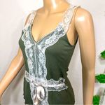Vintage Twee Coquette Fairy Green Lace Tanktop Size undefined Photo 0