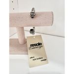 Tribal Sterling Silver Twist Black Onyx Cable Cuff Bracelet Women's Photo 2