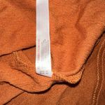 Free People  Beach Santa Maria Long Dolman Sleeve Orange Mini Dress SMALL Photo 4